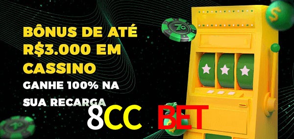 8CC Bet melhor bônus de depósito